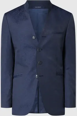 Wilvorst Marynarka o kroju slim fit z mieszanki wełny