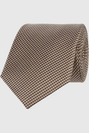 Carlo Monti Krawat z czystego jedwabiu (7 cm)