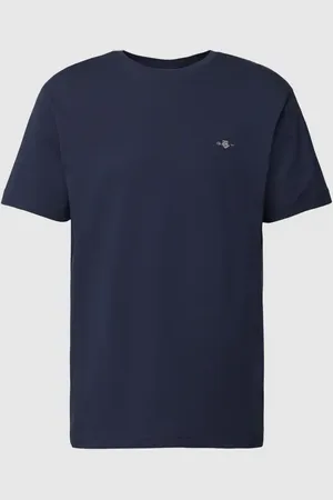 GANT T-shirt o kroju regular fit z wyhaftowanym logo model ‘SHIELD’