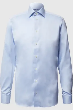 Eton Koszula biznesowa o kroju slim fit z diagonalu