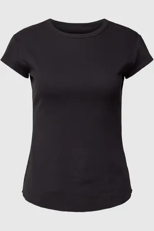 Sloggi T-shirt z prążkowaniem model ‘Go Ribbed’