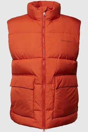 Carhartt Kamizelka pikowana z kieszeniami z patką model ‘Springfield’