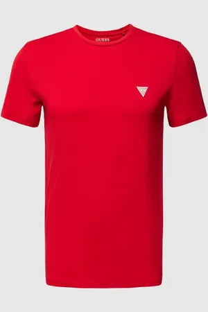 Guess T-shirt z detalem z logo model ‘JOE’