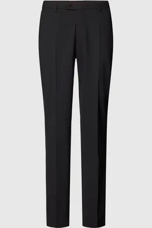 Club of Gents Spodnie do garnituru o kroju slim fit z dżerseju model ‘Cedric’