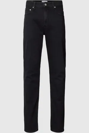 Calvin Klein Jeansy o kroju slim fit z detalami z logo