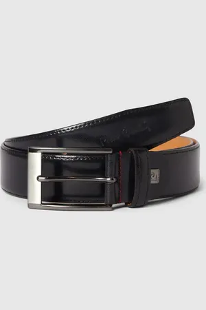 Pierre Cardin Pasek skórzany ze sprzączką