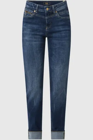 Mac Jeansy o kroju straight fit z dodatkiem streczu model ‘Rich’