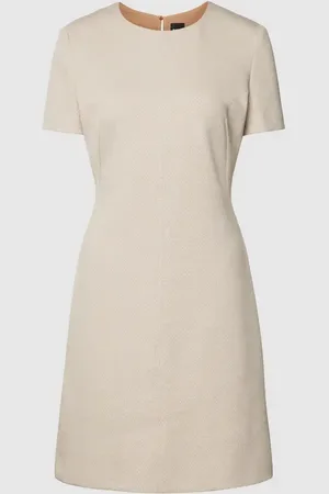 HUGO BOSS Sukienka mini z rękawem o dł. 1/2 model ‘Donalara’