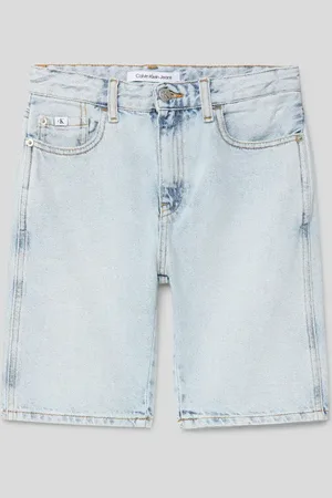 Calvin Klein Szorty jeansowe o kroju relaxed fit z 5 kieszeniami