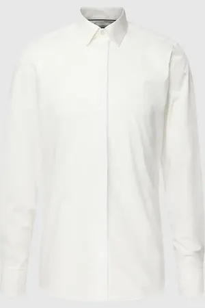 Olymp Koszula smokingowa o kroju slim fit z dodatkiem streczu
