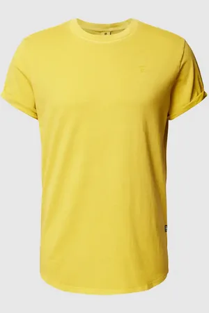 G-Star T-shirt z nadrukiem i naszywką z logo model ‘Lash’