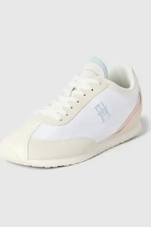 Tommy Hilfiger Sneakersy ze skóry z wyhaftowanym logo