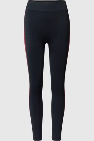 Tommy Hilfiger Legginsy z lampasami model ‘SEAMLESS’