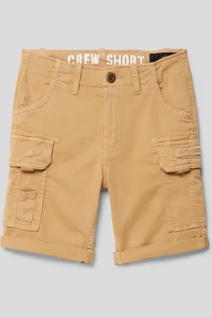 Alpha Industries Szorty cargo z detalem z logo model ‘CREW’