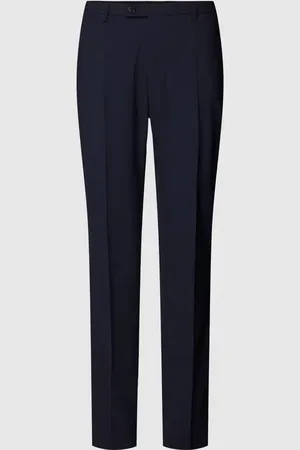 Club of Gents Spodnie do garnituru o kroju slim fit z dżerseju model ‘Cedric’