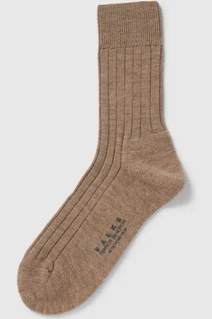 Falke Skarpety długie z mieszanki żywej wełny model ‘Teppich im Schuh’