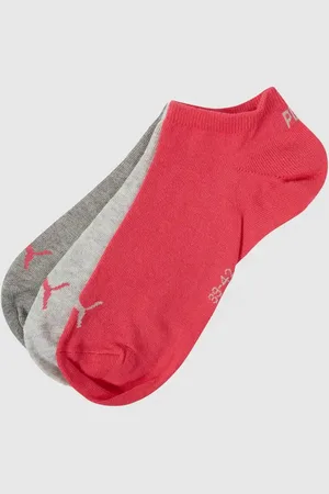 PUMA Krótkie skarpety z detalami z logo w zestawie 3 szt.