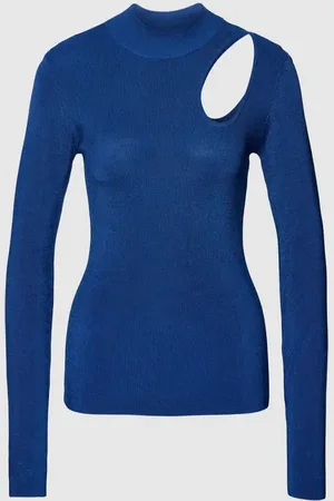 Copenhagen Muse Sweter z dzianiny z wycięciem model ‘NATACHA’