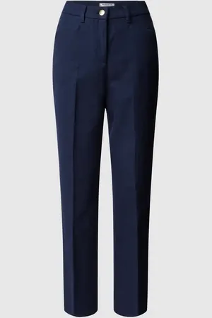 Brax Spodnie materiałowe o kroju super slim fit w kant model ‘Lorella Kick’