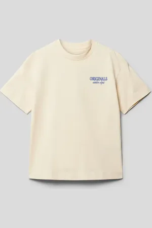 JACK & JONES T-shirt z nadrukiem z napisem model ‘JORSANTORINI’