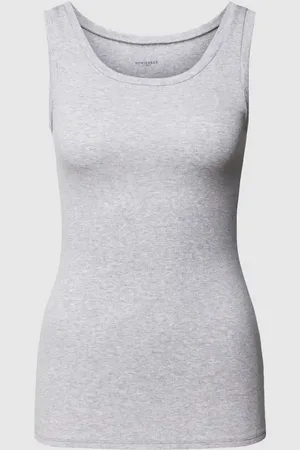 Schiesser Top z drobnym prążkowaniem model ‘PURE RIB’