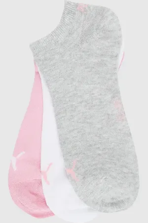 PUMA Krótkie skarpety z detalami z logo w zestawie 3 szt.