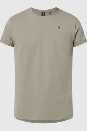 G-Star T-shirt z detalem z logo
