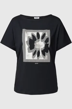 ESPRIT T-shirt z nadrukiem z motywem i logo