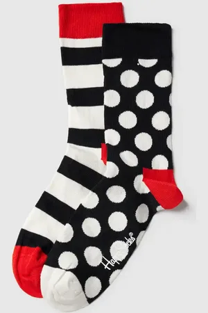 Happy Socks Skarpety ze wzorem na całej powierzchni w zestawie 2 szt. model ‘Big Dot’