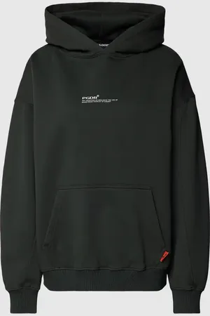Pegador Bluza o kroju oversized z kapturem i kieszenią kangurką model ‘NAVISK’