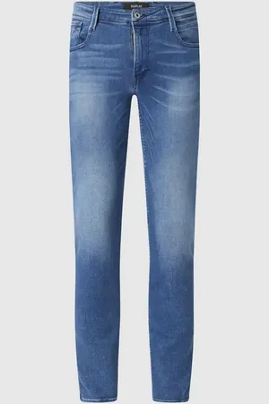 Replay Jeansy o kroju slim fit z dodatkiem streczu model ‘Anbass’