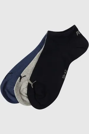 PUMA Krótkie skarpety z detalami z logo w zestawie 3 szt.