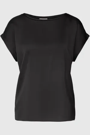 VILA T-shirt z przeszytymi zakładkami na rękawach model ‘VIELLETTE’