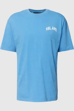 Colourful rebel T-shirt o kroju oversized z nadrukiem z logo model ‘AMS Washed’
