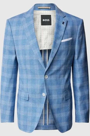 HUGO BOSS Marynarka ze wzorem w kratę model ‘Hutson’
