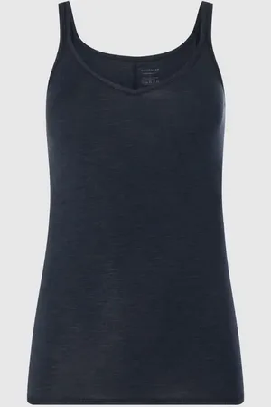 Schiesser Top o kroju personal fit z dodatkiem streczu