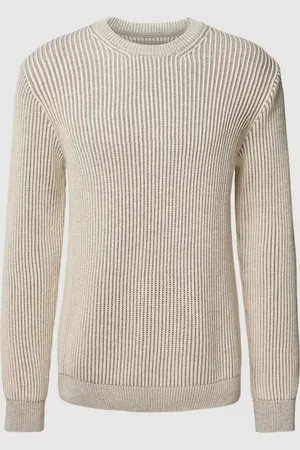 Armedangels Sweter z dzianiny o dwukolorowym designie model ‘ANDRAAS’