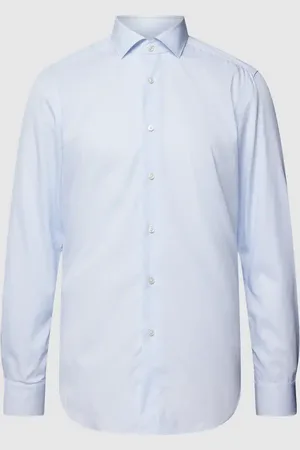 Xacus Koszula biznesowa o kroju regular fit z twillu