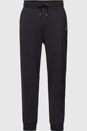 GANT Spodnie dresowe z wyhaftowanym logo model ‘SHIELD’