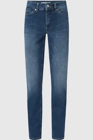 Mac Jeansy o kroju feminine fit z dodatkiem streczu model ‘Melanie’