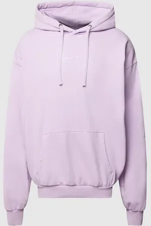 Karl Kani Bluza z kapturem i nadrukiem z logo i motywem z tyłu