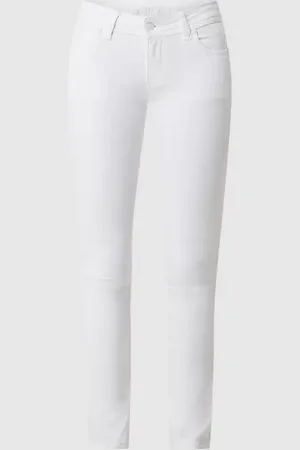 Blue Monkey Jeansy o kroju slim fit z dodatkiem streczu model ‘Laura’