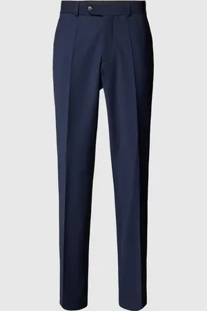 Carl Gross Spodnie do garnituru o kroju regular fit w kant model ‘Silvio’