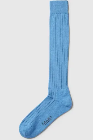 Falke Podkolanówki z mieszanki wełny merino model ‘Teppich im Schuh’