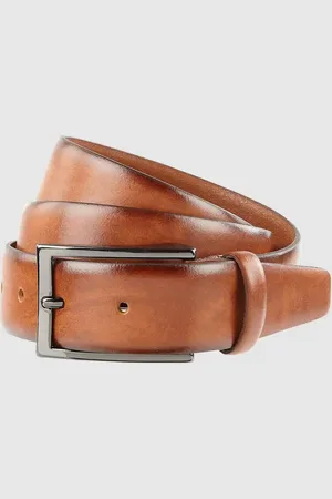 Pierre Cardin Skórzany pasek z metalową sprzączką