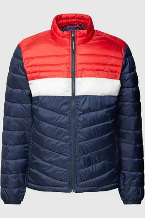 JACK & JONES Kurtka pikowana z naszywką z logo model ‘HERO’