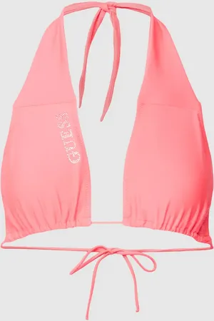Guess Top bikini z nadrukiem z logo
