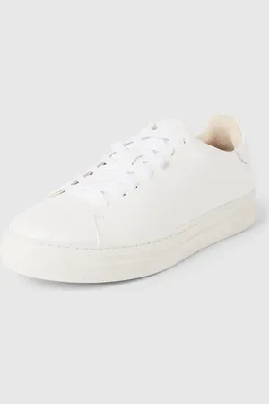 SELECTED Sneakersy w jednolitym kolorze model ‘DAVID’