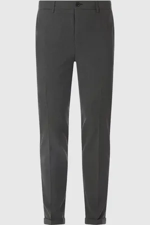 Matinique Chinosy o kroju straight fit z dżerseju model ‘Liam’