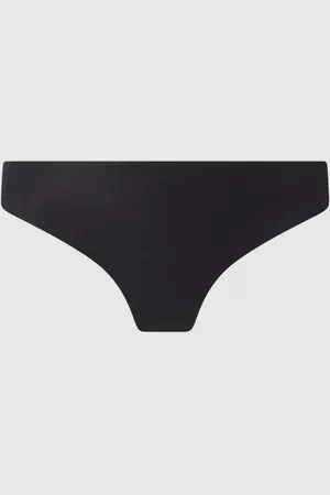 Hanro Stringi z dodatkiem streczu — bezszwowy model ‘Invisible Cotton’